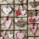 Bavlnená látka - 3D patchwork srdcia červené