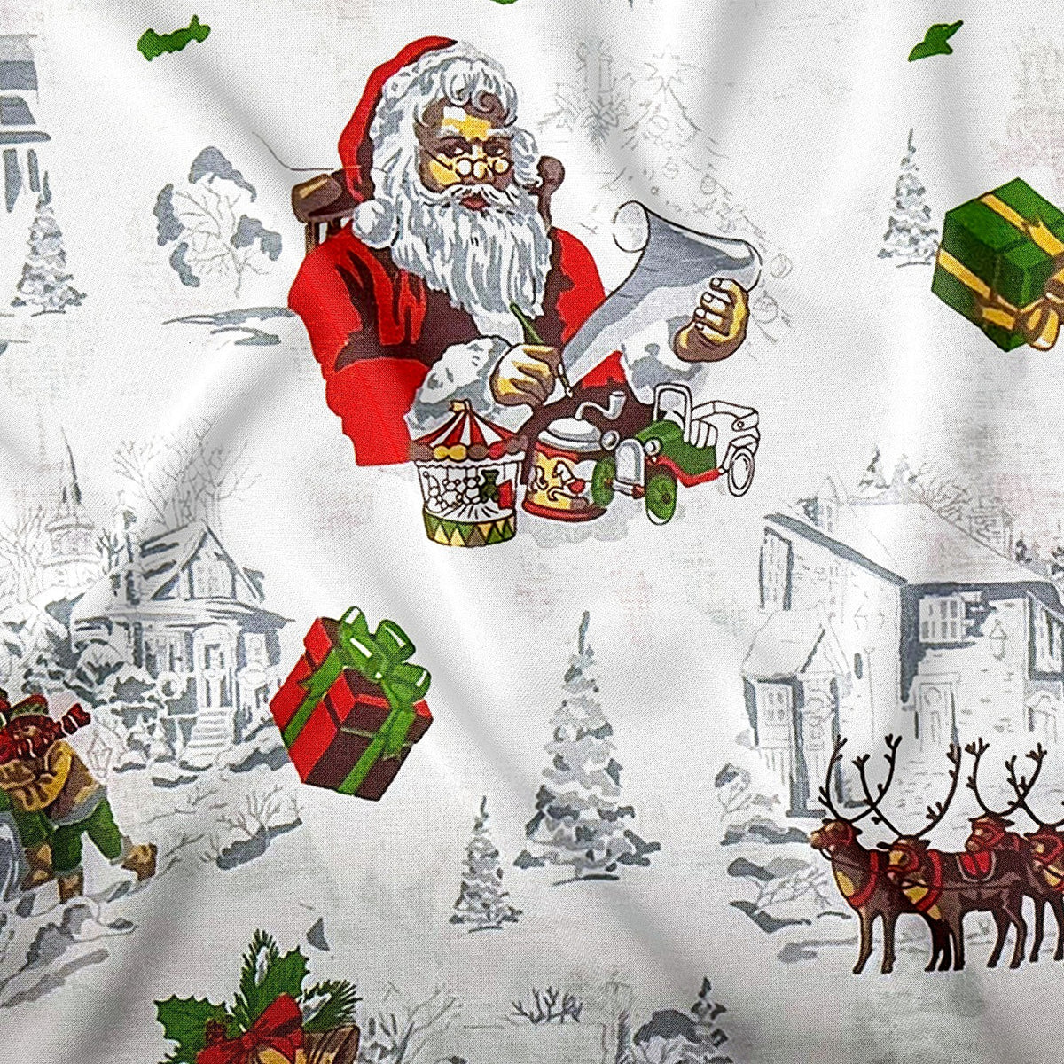 Bavlnená látka - Santa Claus