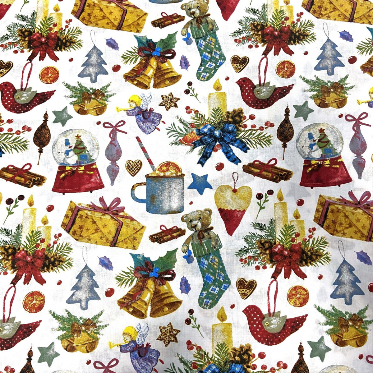 Cotton Fabric - Christmas MIX