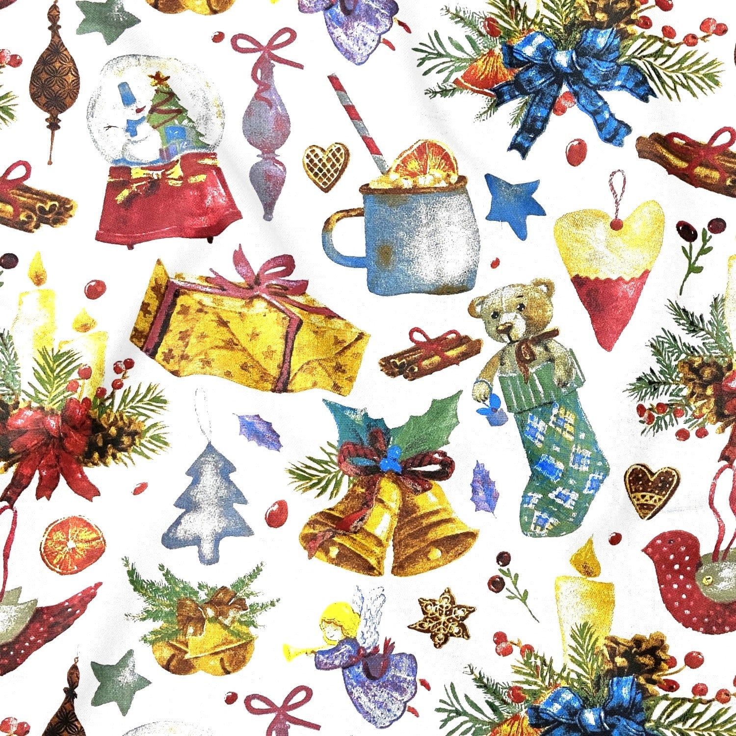 Cotton Fabric - Christmas MIX