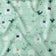 Bavlnená látka - Llama na mätovom podklade