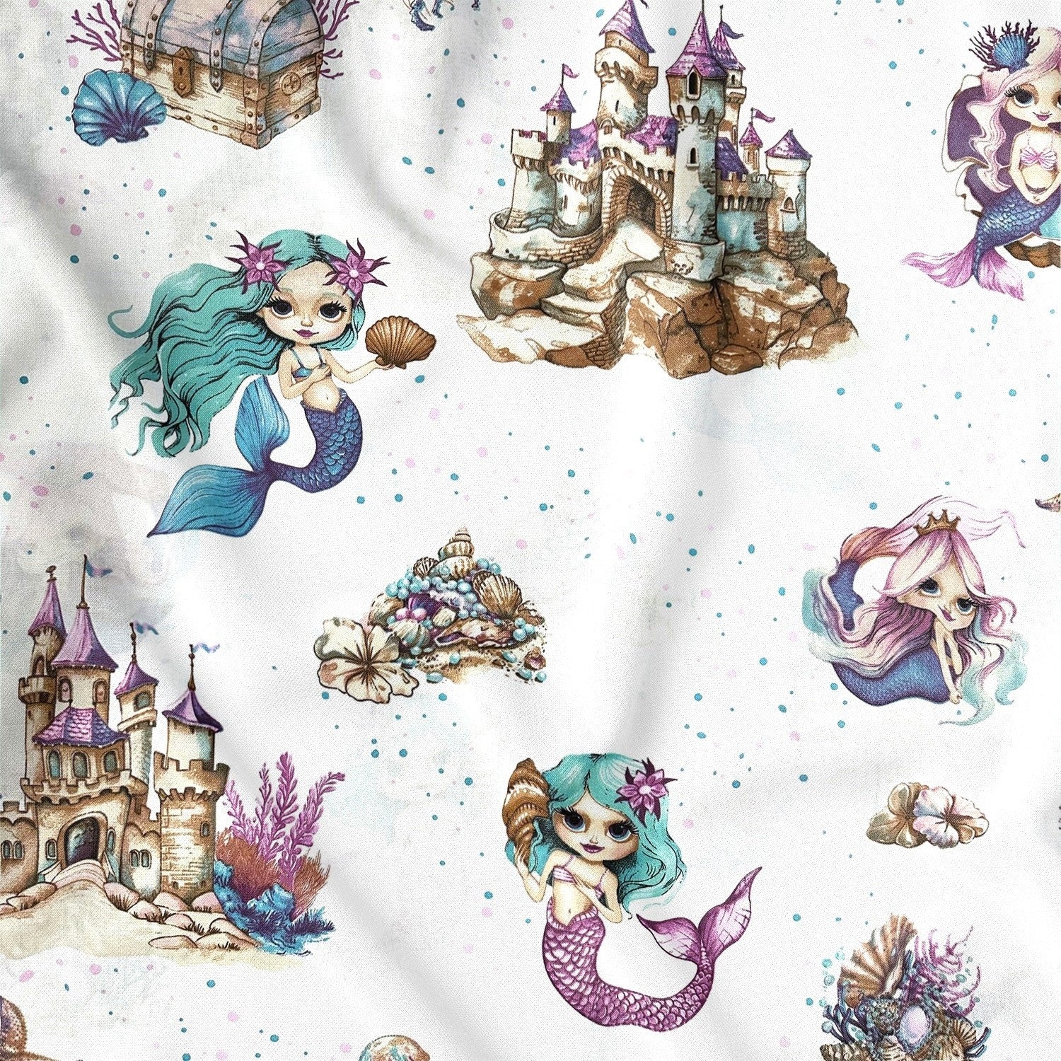 Cotton Fabric - Mermaid
