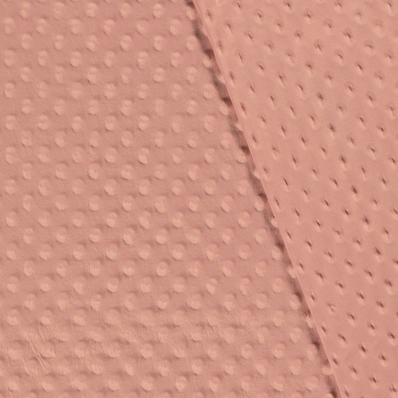 Minky Fabric 300 g - Powder Pink