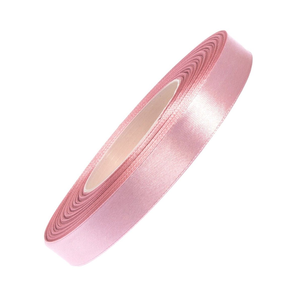 Satin Ribbon 12 mm Length 32 RM - Dark Dirty Pink