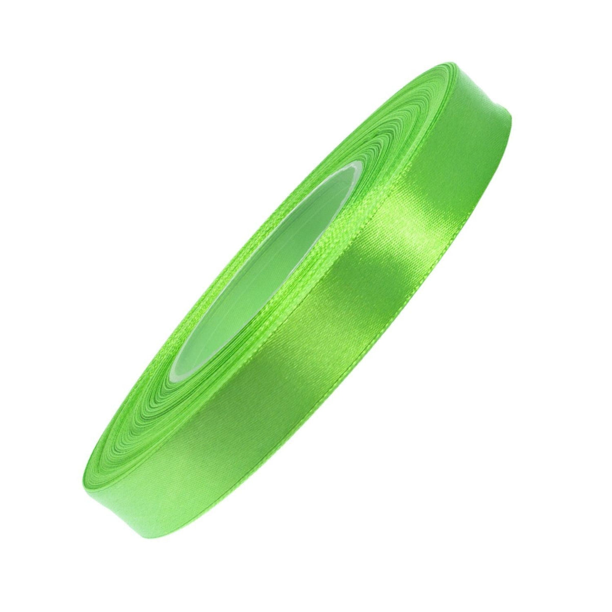 Satin Ribbon 12 mm Length 32 RM - Light Green