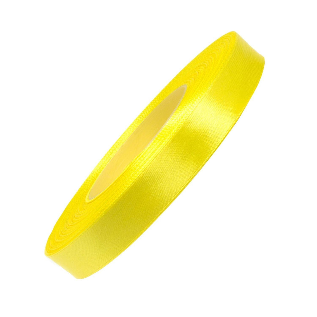 Satin Ribbon 12 mm Length 32 RM - Yellow
