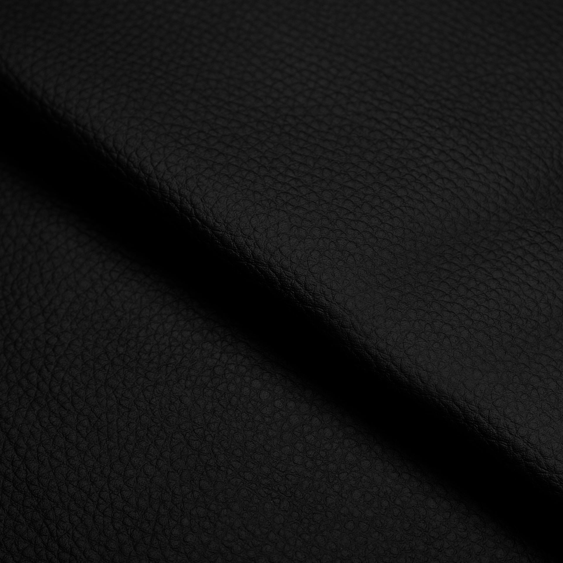 Upholstery Fabric PU Leather DOLARO - Black