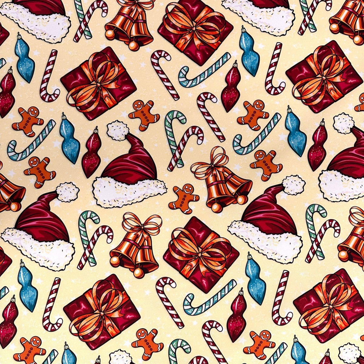 Water Resistant Christmas Fabric Oxford - 50490