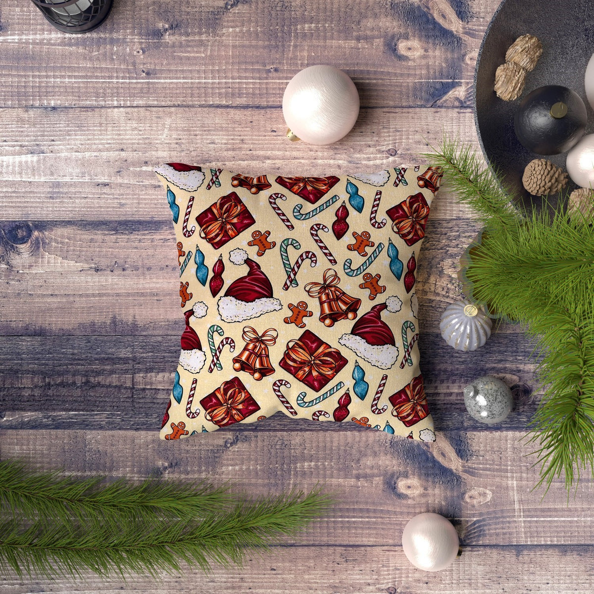 Water Resistant Christmas Fabric Oxford - 50490