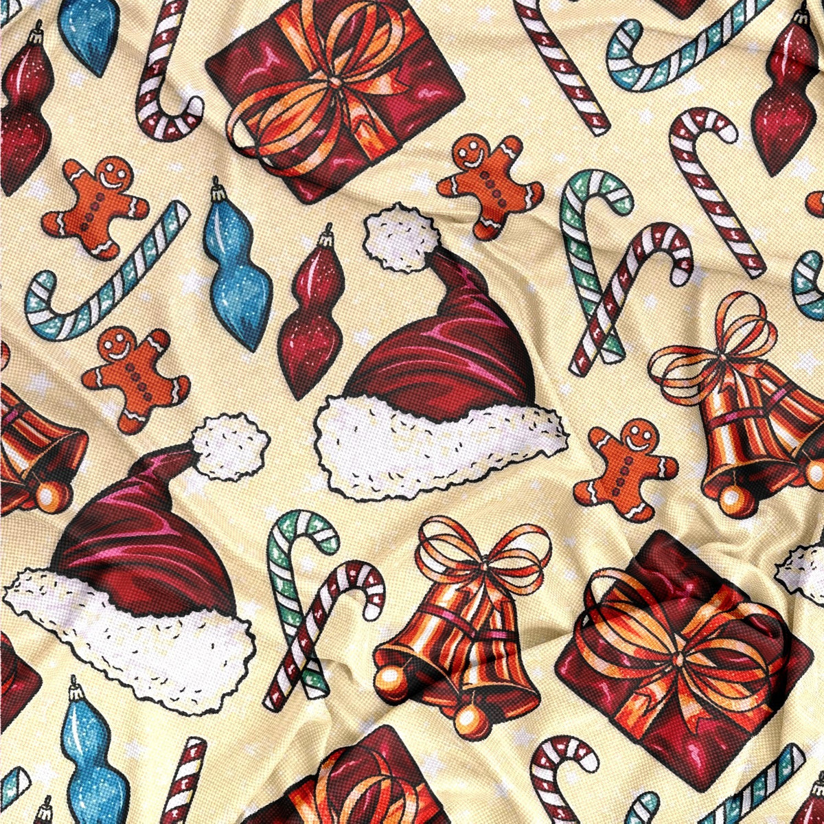 Water Resistant Christmas Fabric Oxford - 50490